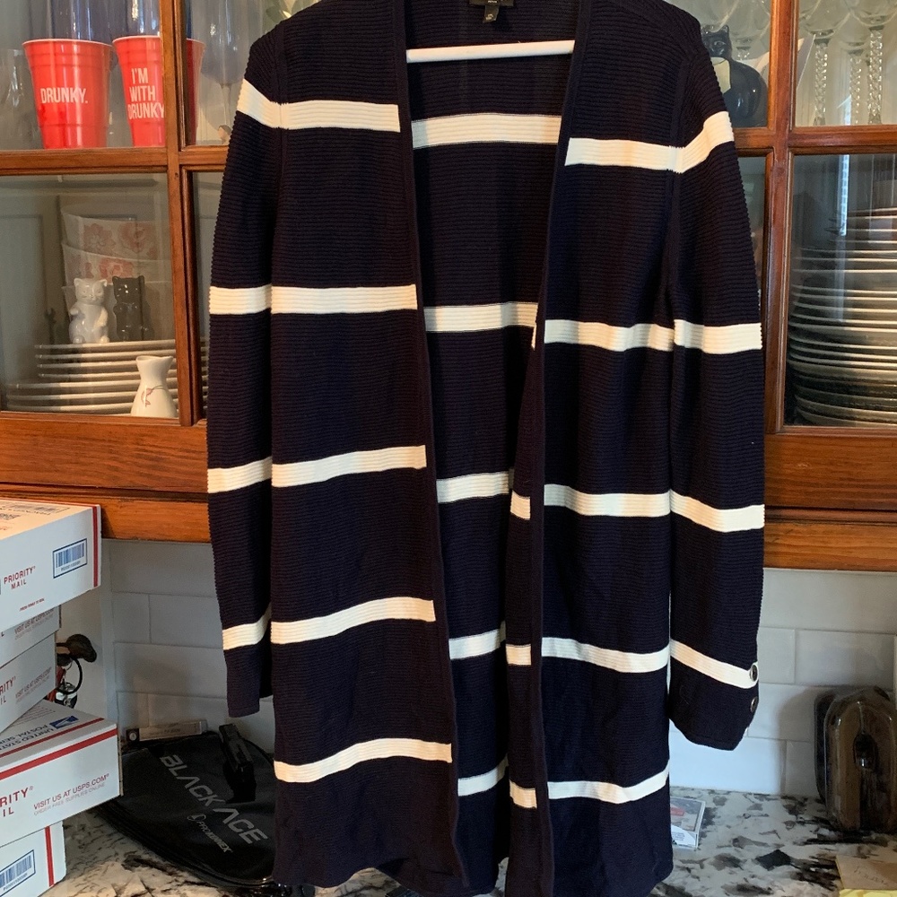 Talbots petites long open cardigan. Ready for spring . Retail 159